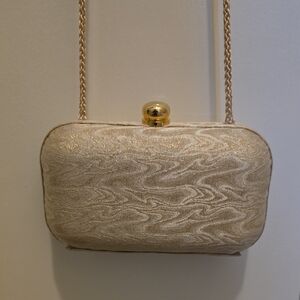 Elegant Gold Clutch Bag